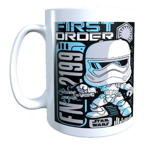 Taza Diseño Stormtrooper Star Wars Version Funko Poster