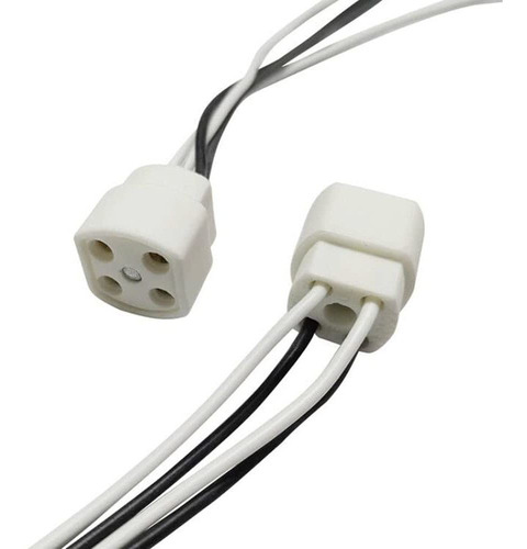 G10q Conector Luz Tubo 4 Pin Ceramica Para Lampara Fc8t9