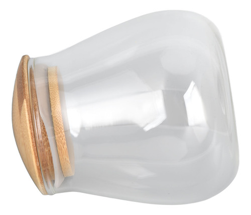 Tapa De Recipiente Sellada De Vidrio Transparente Segura Par