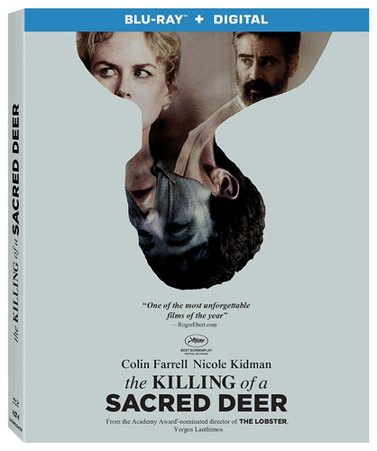 Blu Ray The Killing Of A Sacred Deer C Fareell N Kidman 