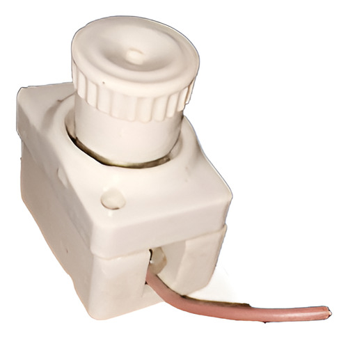 Antiguo Tapon Fusible De Luz De Porcelana