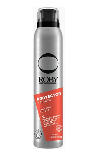 Roby Protector Termico Volumen Suavidad Y Brillo X 190 Ml