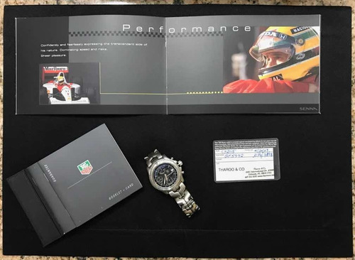 Relógios Senna - Ed. Limitada -tag E Universe Genève - 3 Pçs