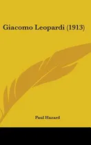 Comprar Libro Giacomo Leopardi (1913) - Hazard, Paul