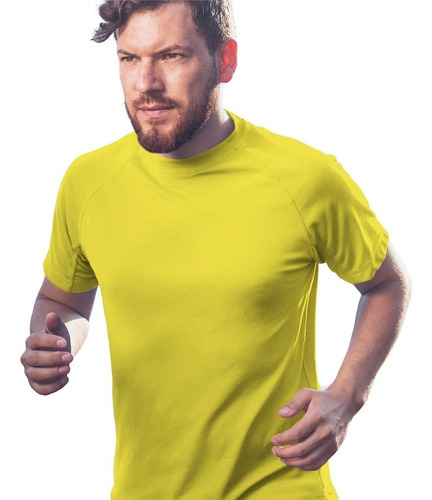 Imagen 2 de 9 de Camiseta Hombre Deportiva Antitranspirante Dryfit