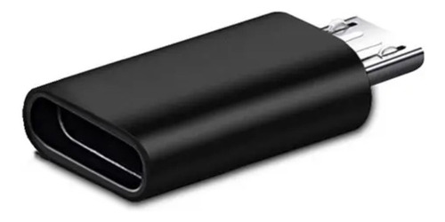 Imagen 2 de 4 de Adaptador Otg Tipo C Hembra A Micro Usb Macho / Pack X 2