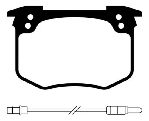 Pastillas De Freno Delantero Peugeot 504 Pick Up 505 Berlina