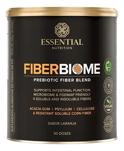 Fiber Biome Essential Nutrition Fibras Solúveis Low Foodmap