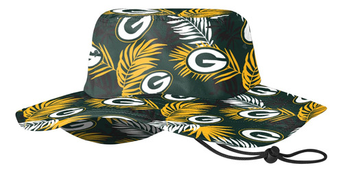 Gorro Boonie Floral Nfl Green Bay Packers Foco