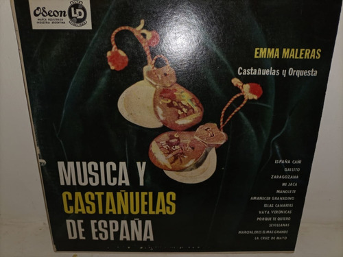 Emma Maleras - Música Y Castañuelas De España - Lp