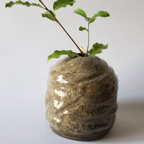 Florero Hecho En Gres Filloy - Artesanal Azahar Cerámica