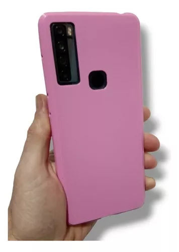 Funda Tcl 40se Color Rosa Tpu Flexible Ídem Silicona