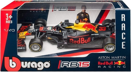 Bburago - Modelo A Escala 1/43 Compatible Con Red Bull Racin