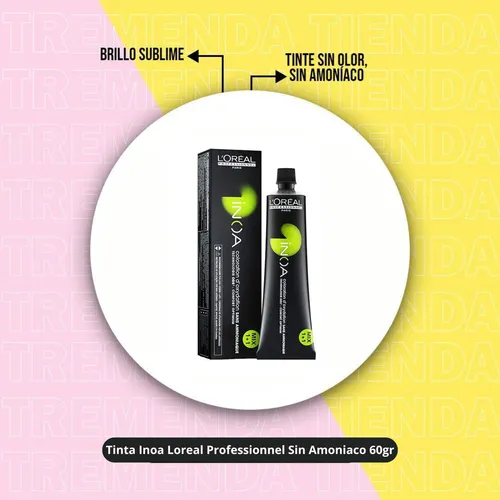 Tinta Loreal Profesional Inoa N° 9.12 Sin Amoniaco 60gr