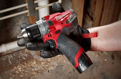 Imagen 5 de 8 de Taladro Atornillador Milwaukee 2504-259a Fuel Percutor 12v