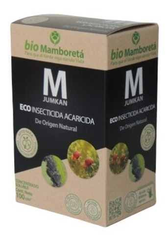 Bio Mamboretá M´jumkan 100 Cc. Eco Insecticida Acaricida   