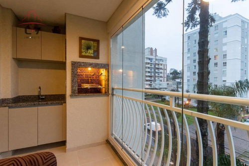 Apartamento Com 3 Dormitórios À Venda, 122 M² Por R$ 997.000,00 - Batel - Curitiba/pr - Ap0907