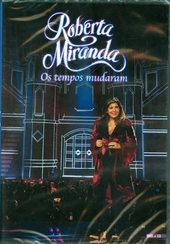 Roberta Miranda Os Tempos Mudaram 2017 - Dvd + Cd