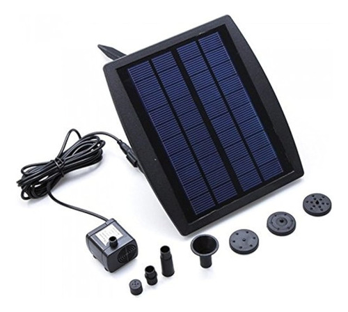 Rivenan Bomba Solar Para Fuente De Agua Kit De Panel Fuente 