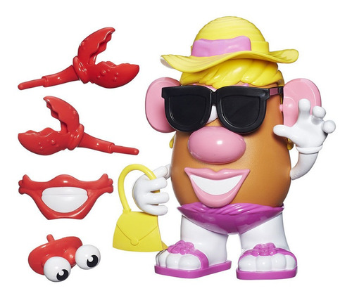 Figura De Acción Potato Head Playskool Papa De Playa