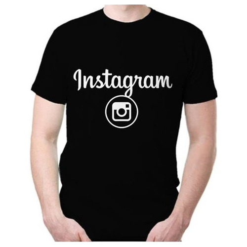 Camisa Instagram Estampada De Redes Sociales