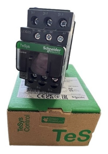 Contator Tripolar 25a 1na+1nf 220vca Lc1d25m7 Schneider