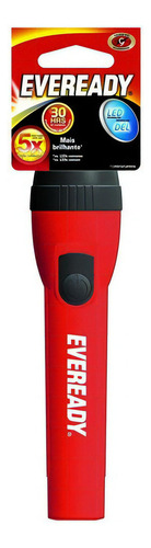 A lanterna LED Eveready Oneeled inclui 1 bateria D vermelha