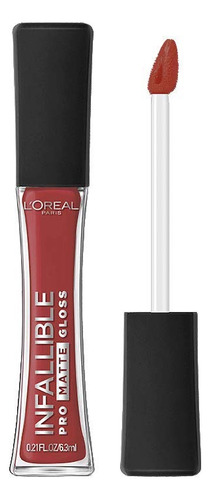 Labial Gloss Loréal Paris Infallible Pro Matte Gloss - 6.3ml Color 314 Nude Allude