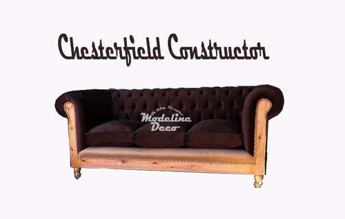 Chesterfield Constructor. Tela A Eleccion 2,10 X 0,90 Soñado