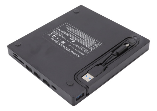 Unidade De Dvd Externa Tipo C Usb3.0 6 Em 1, Gravador Ultraf