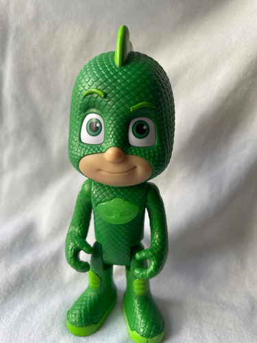 Pj Masks Deluxe Figura Gekko Con Voz En Inglés