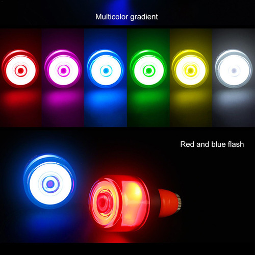 Tapones De Extremo Del Manillar De La Motocicleta Luces De E