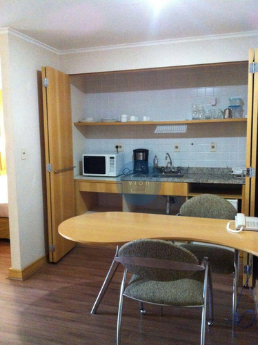 Imagem 5 de 11 de Flat Com 1 Dormitório À Venda, 33 M² Por R$ 400.000,00 - Moema - São Paulo/sp - Fl0004