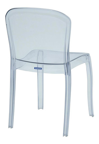 Imagem 3 de 6 de Cadeira Monobloco Anna Transparente 92033011 Tramontina