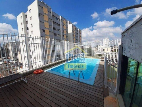Imagem 6 de 7 de Flet No Centro De Campinas Com, 01 Suite, Cozinha E Sacada Com Piscina. - Fl0003
