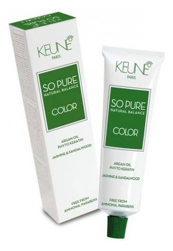  Keune So Pure Color 4.37 Castanho Médio Expresso 60ml Tom 4.37 Castanho Médio Expresso