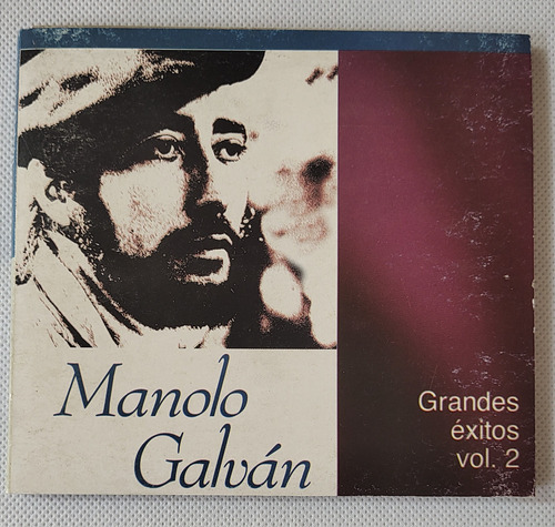 Cd Manolo Galvan Grandes Exitos Vol.2 Original  