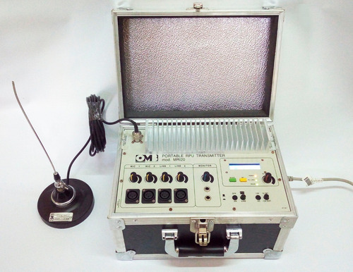 Transmisor Receptor Portatil Fm Emisora 220 240 Mhz 20 Vatio