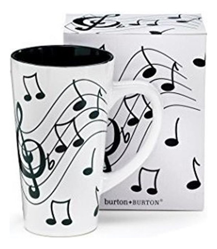 Nota Musical Jazz Taza De Cerámica Para Café  Té, Cl...