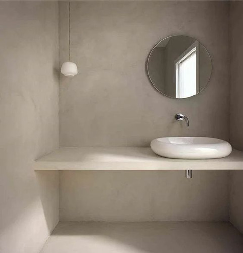 Imagen 3 de 5 de Microcemento Para Baños, Pisos Y Paredes