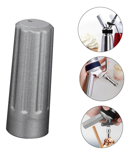 El Dispensador De Crema Parte El Tenedor De Aluminio Del