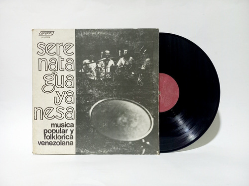 Disco Lp Serenata Guayanesa / Música Popular Folclórica Vzla