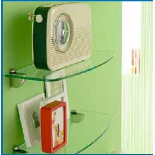 Soporte Estante Repisa Vidrio Madera X Par 20 Mm