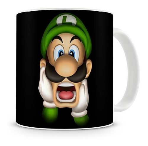 Caneca Mario Bros Luigi