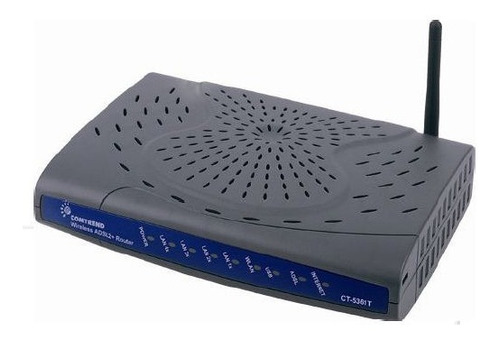 Router Inalámbrico Comtrend Ct-5361t Adsl+ Wi-fi 54mbps