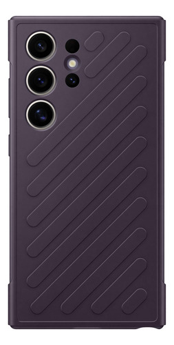 Funda Oficial Para Samsung Galaxy S24 Ultra Shield, Violeta