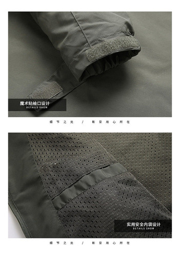 A Chaqueta Cortavientos Impermeable Y Transpirable