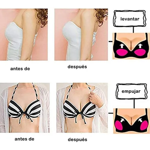 Sostenes push up antes y después sale