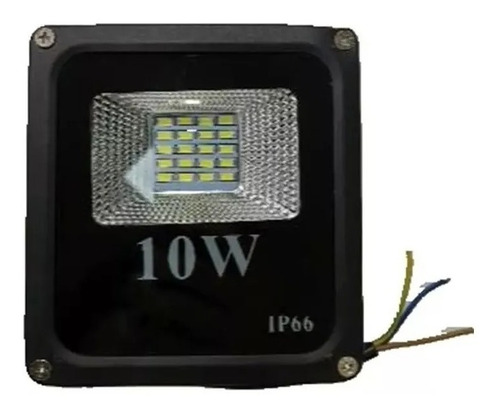 Kit 3 Refle Led Luz Verde 10w P/ D'água+ 1 Refle 20w Verde