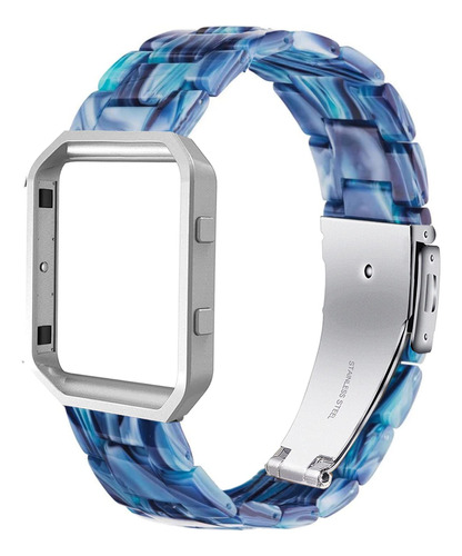 Correa De Resina De Moda Compatible Con Fitbit Blaze Smartwa